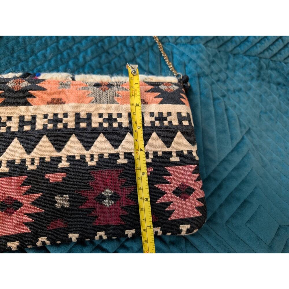 Lovestitch Rectangular Woven Aztec Print Boho Hip… - image 7